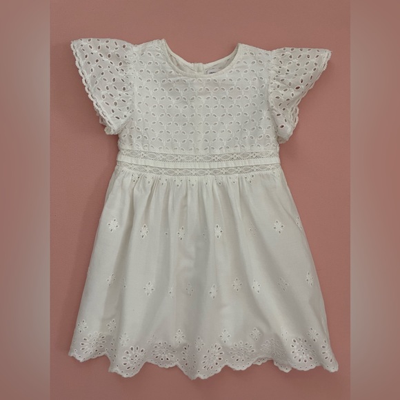 Zara Other - Zara Girls Eyelet Dress